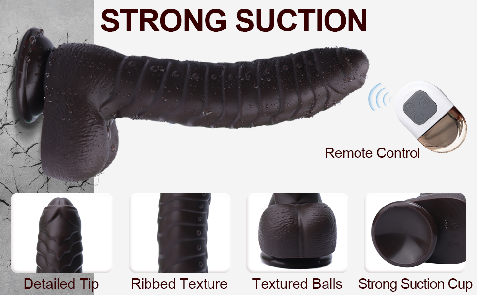 Ribbed Texture 3 Powerful Speeds 5 Vibration Heating Wireless Auto Masturbation size