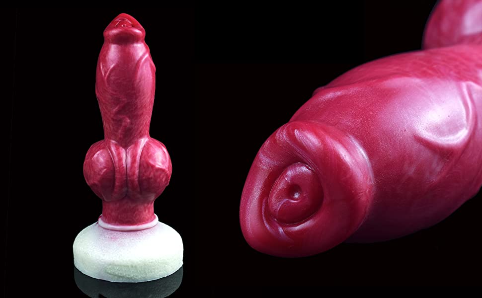 Artificial dog dildo wolf dildo
