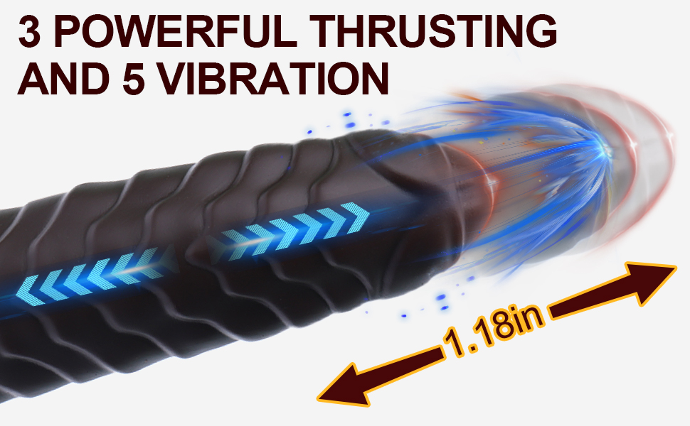 Clitoral Stimulation Silicone Vibrator Strong Suction Cup Adult 8.5 Inch 8.68 Telescopic Dildo