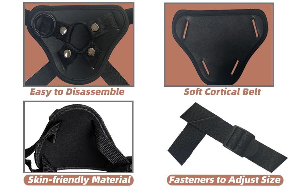 Convenient adjustable harness design