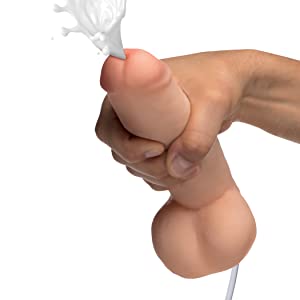 sex toy squirting dildo syringe lube shooter jizzing large small realistic for women lube applicator