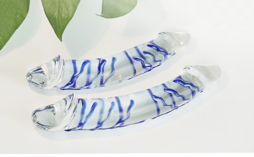 Clear double dildo
