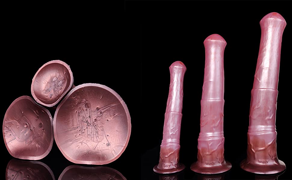 Long size artificial horse dildo