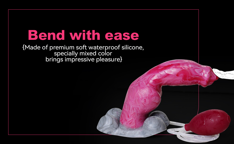Bend with ease, liquid silcone material