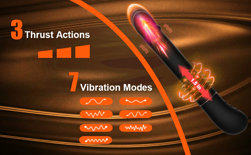 thrusting vibrator