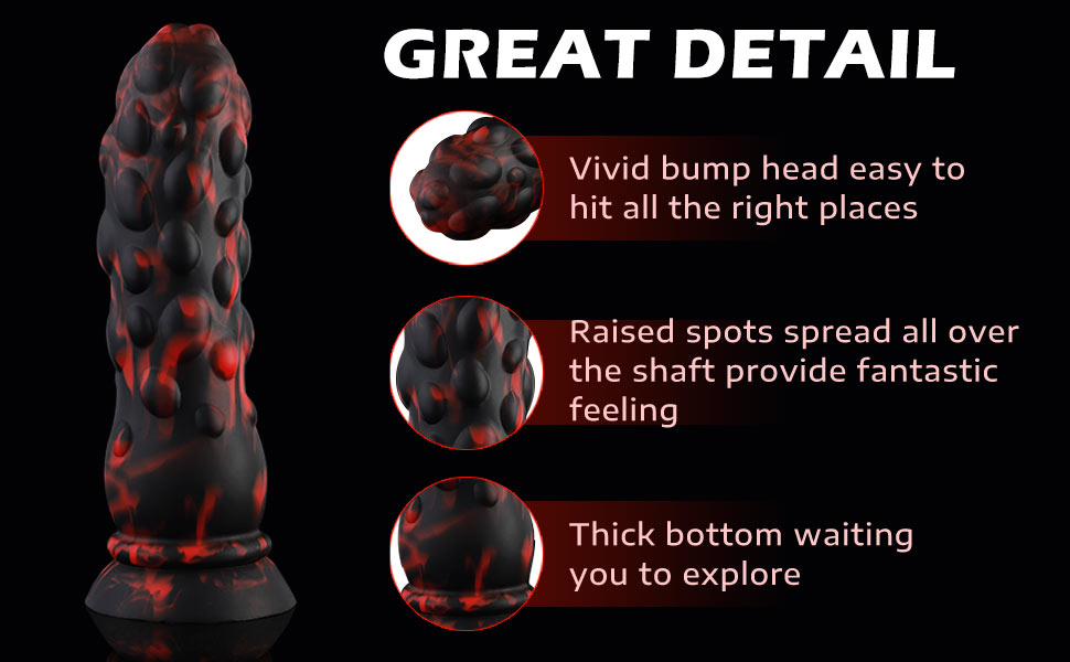 silicone dildo with great detail