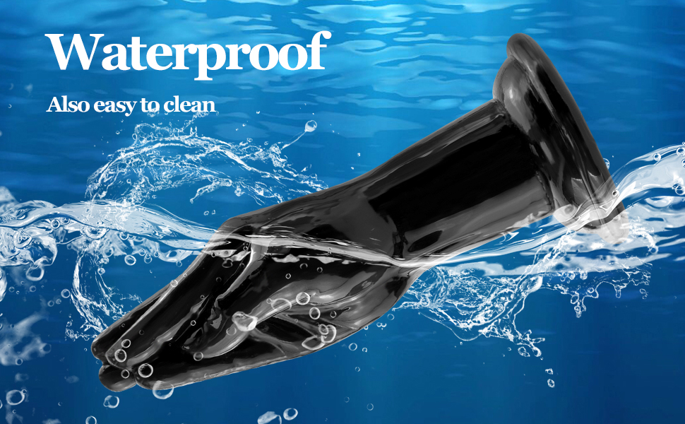 Waterproof hand dildos