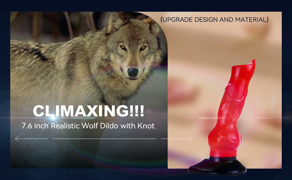 7.6 inch Wolf Dildo
