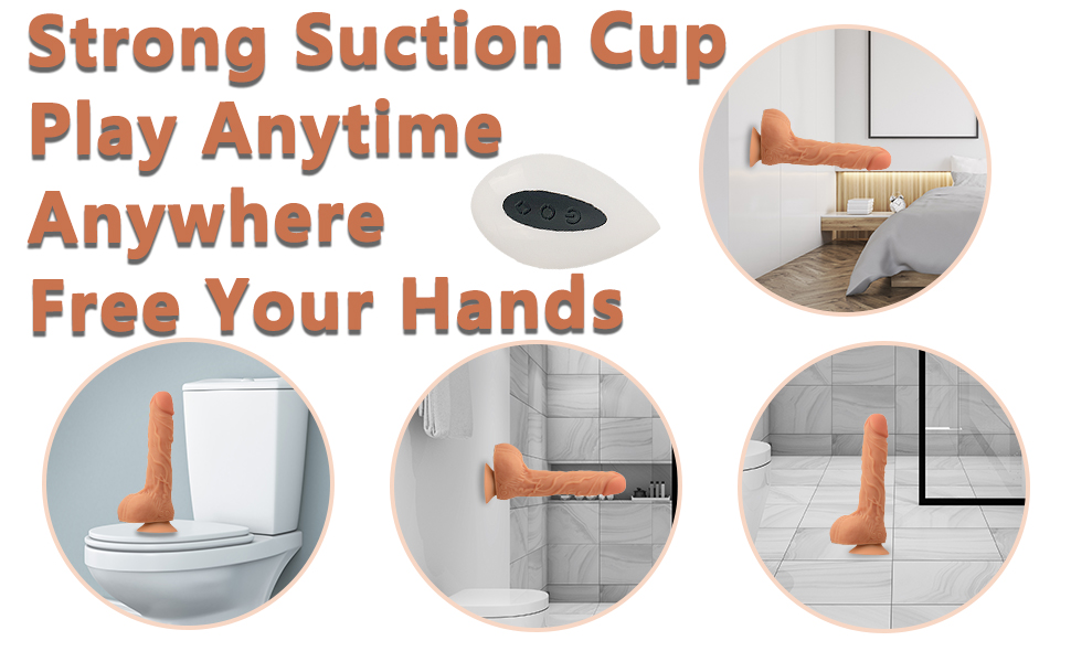 realistic dildo strong suction cup stimulation men
