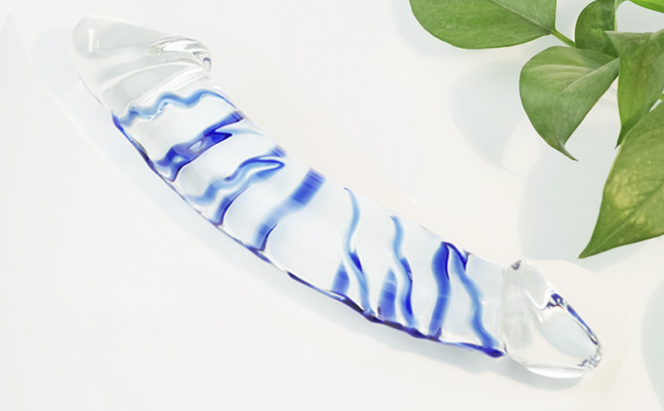 Glass big dildo sex toys