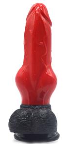 silicone dog dildo