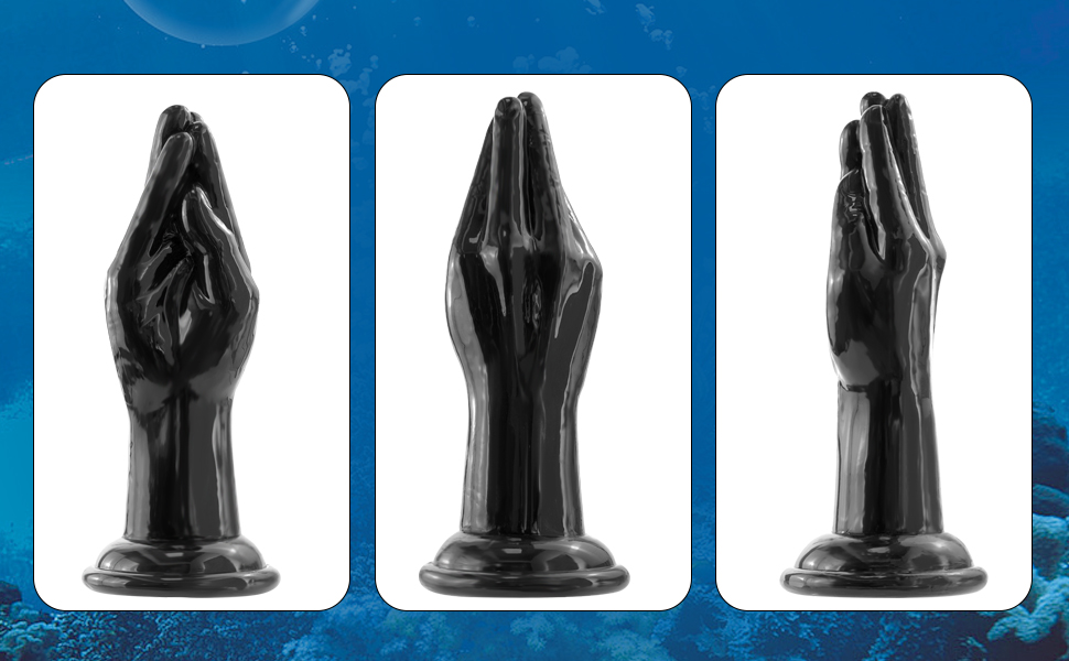 Realistic hand dildos