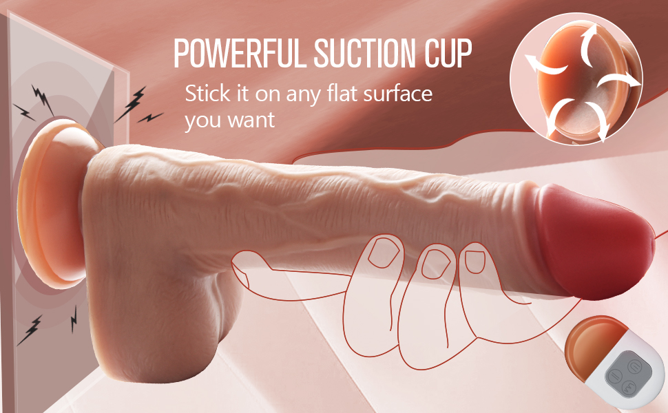 Thrusting Dildo Vibrator