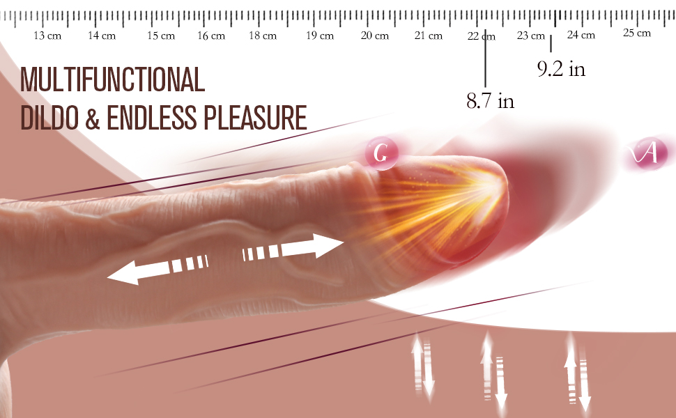 Thrusting Dildo Vibrator