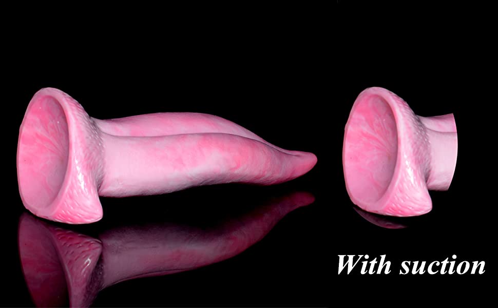 tongue shape dildo