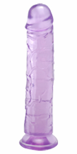 Realistic purple dildo
