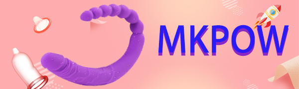 Pull bead double head silicone dildo