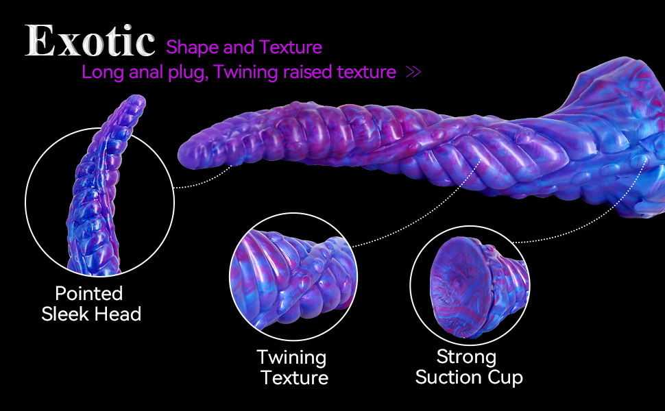 Exotic shape and texture