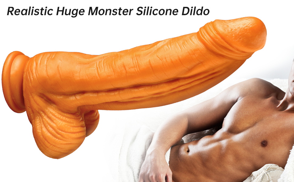 Realistic Huge Monster Silicone Dildo