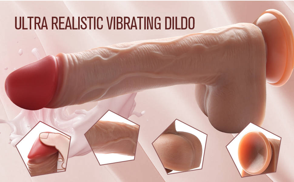Thrusting Dildo Vibrator