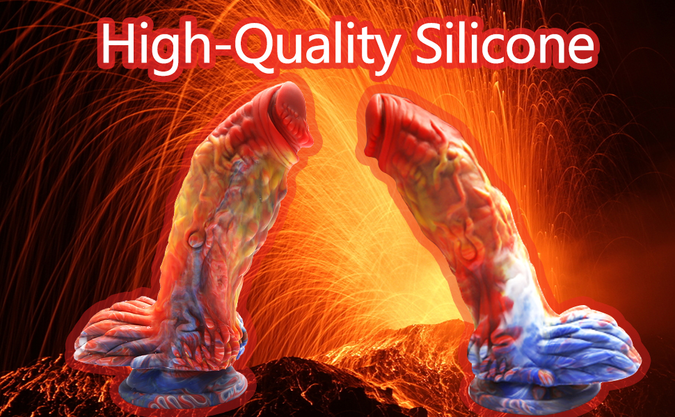 Silicone dildo