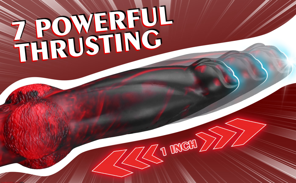 thrusting dildo thrusting vibrator
