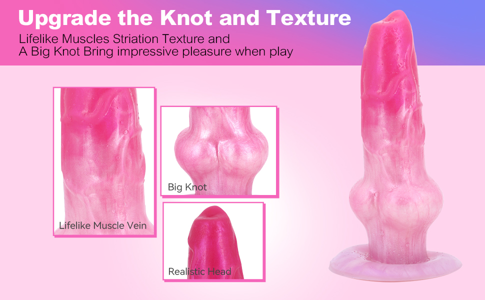 lifelike muscle striation and big knot