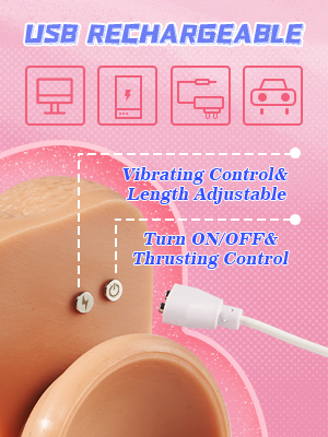 realistic thrusting dildo