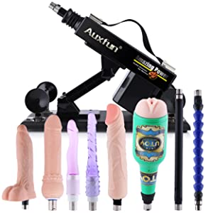 auxfun sex machine with realistic dildo for women sex pleasure