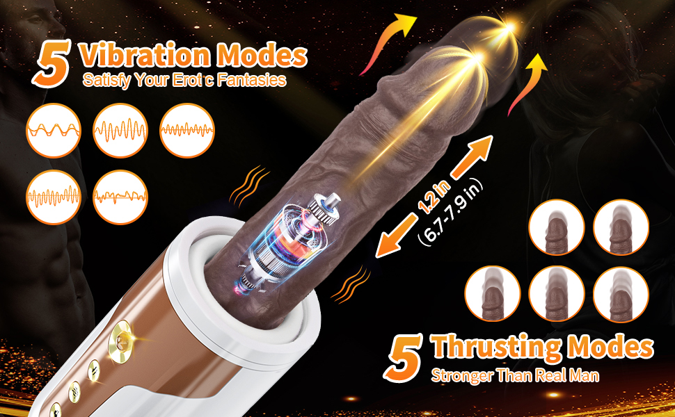 sex machine for thrusting