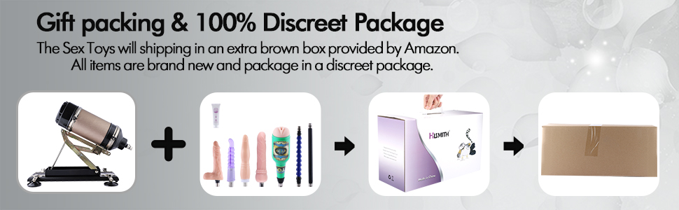 gift packing & 100% Discreet Package