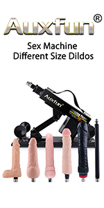 sex machine with 7 big dildo sex toys