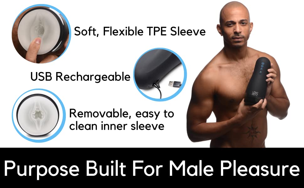 soft flexible usb rechargeable wireless easy to clean soft portable with cover sex toy for men