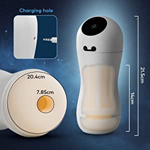 electric male masturbator cup oral sextoy for man