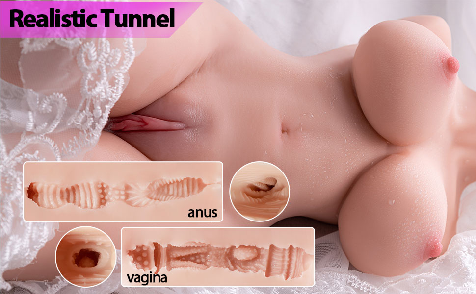realistic tunnel vagina anus sex doll