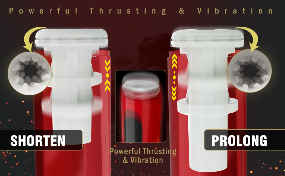 thrusting male sex toy
