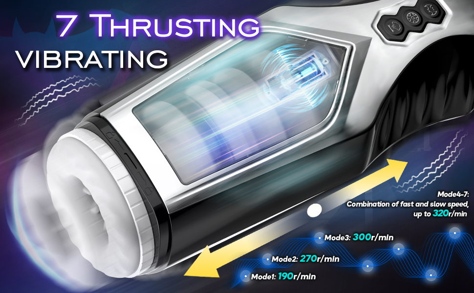 thrusting male sex toy