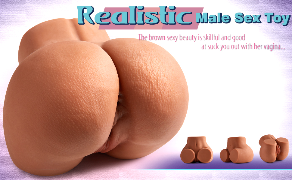 brown sex doll male sex toy male masturbator masturbation for men torso big butt
