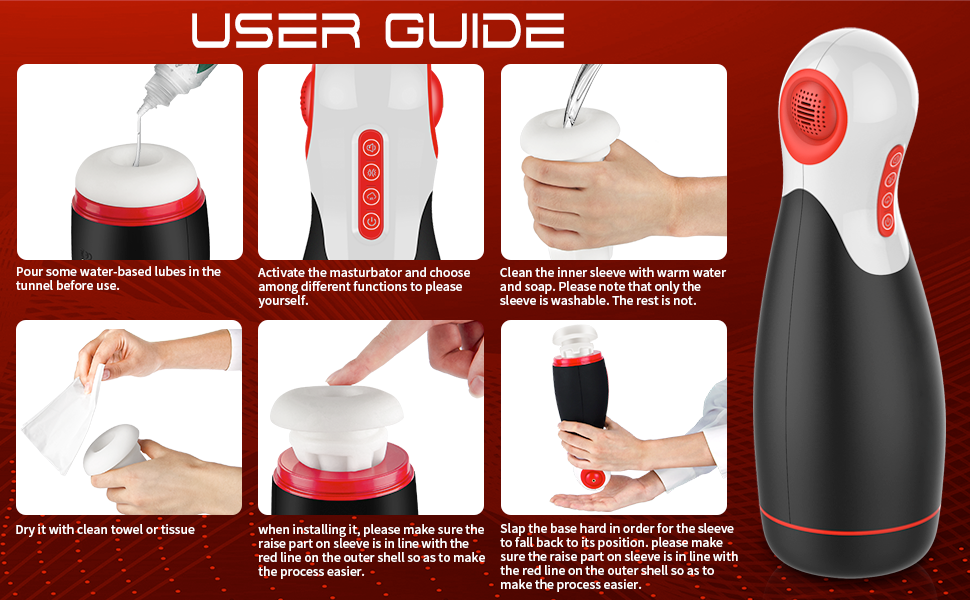 delicious bumps, ribs, and curves which grind against all of the sensitive spots on your thing.