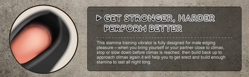 edge training for men masturbator