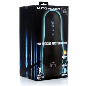 lovebotz love botz auto milker milking sex toy for men male masturbator vibrator heating sucking