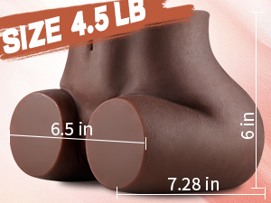 brown realistic male masturbator