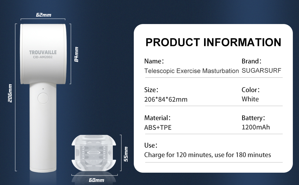 Dual Open Ended Male Masturbators - Automatic Adult Man Self Pleasuring Sex Toys