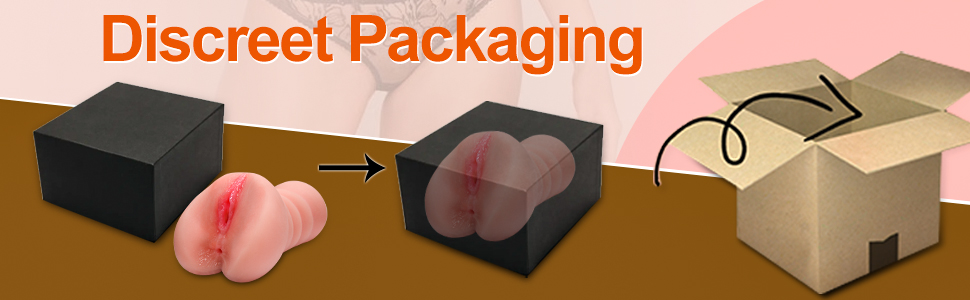 DISCREET PACKAGING＆ SIZE: The packaging