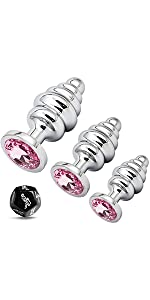 Luxury Anal Butt Plug Kit 