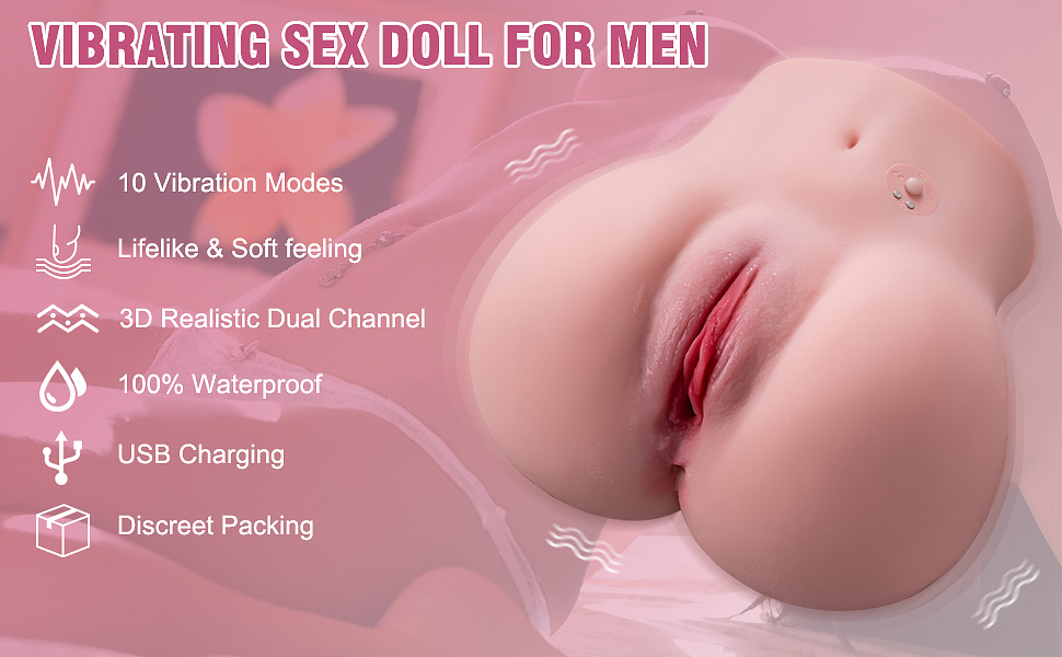 vibrating sex doll male masturbator