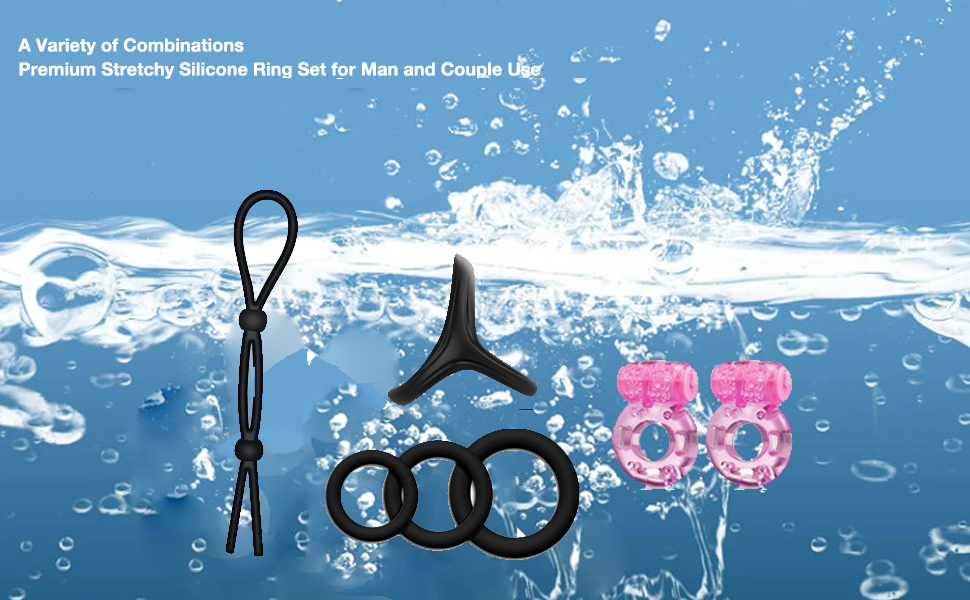 7pcs rings set