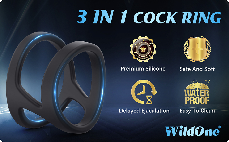 3 in 1 Cock Ring