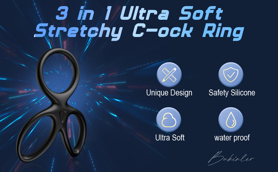 3 in 1 Stretchy ring