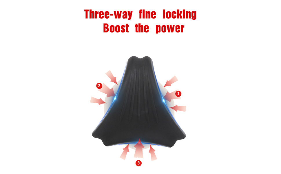 Three way locking ring